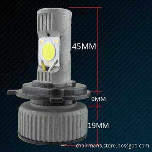 LED headlight, universal for car/truck, 7,500K